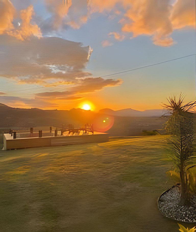 Chalé com hidro e sala jogos na Serra Catarinense.